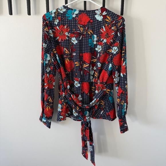 Halogen Surplice Top - Picture 2 of 7